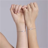 Bracciale Mabina Bambino BEST FRIENDS in Argento 534049 - 534049